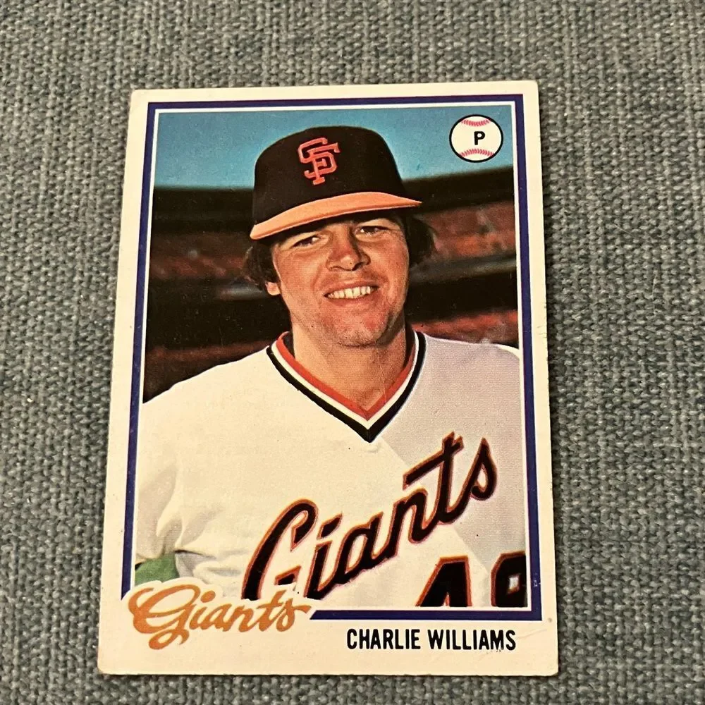 1978 Topps San Francisco Giants Baseball Card Trading Card